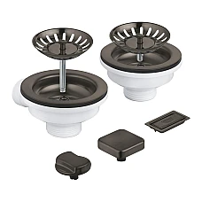 Донний клапан Grohe 40998AL0 матовий графіт