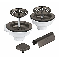 Донний клапан Grohe 40999AL0 матовий графіт