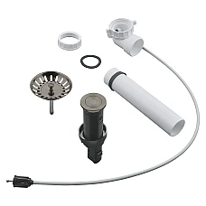 Комплект донного клапана Grohe 40986AL0 матовий графіт