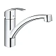 Комплект мийка для кухні K200 + змішувач Eurosmart Grohe 31565SD1 нержавіюча сталь