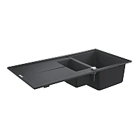 Кухонна мийка Grohe K400 60-C 100/50 1.5 rev 31642AP0 чорний гранiт