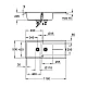 Кухонна мийка Grohe K400 80-C 116/50 1.5 rev 31643AP0 чорний гранiт