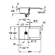 Кухонна мийка Grohe K500 50-C 86/50 1.0 rev 31644AP0 чорний граніт