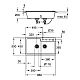 Кухонна мийка Grohe K500 90-C 86/50 2.0 rev 31649AP0 чорний граніт
