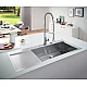 Мийка для кухні K1000 80-S 116/52 1.0 чаша праворуч Grohe 31582SD1 нержавіюча сталь