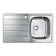 Мойка для кухни K200 45-S 86/50 1.0 rev Grohe 31552SD1 нержавеющая сталь