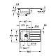Мойка для кухни K200 45-S 86/50 1.0 rev Grohe 31552SD1 нержавеющая сталь