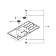 Мойка для кухни K200 60-S 96.5/50 1.5 rev Grohe 31564SD1 нержавеющая сталь