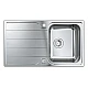 Мойка для кухни K500 45-S 86/50 1.0 rev Grohe 31571SD1 нержавеющая сталь