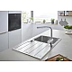 Мойка для кухни K500 45-S 86/50 1.0 rev Grohe 31571SD1 нержавеющая сталь