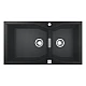 Мойка для кухни K700 100-C 90/50 2.0 rev Grohe 31658AP0 черный гранит