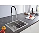 Мийка для кухні K700 45-S 46.4/46.4 1.0 Grohe 31578SD1 нержавіюча сталь