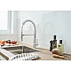 Мийка для кухні K700 45-S 46.4/46.4 1.0 Grohe 31578SD1 нержавіюча сталь