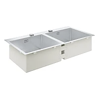 Мийка для кухні K800 120-S 102.4/51 2.0 Grohe 31585SD1 нержавіюча сталь