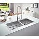 Мийка для кухні K800 120-S 102.4/51 2.0 Grohe 31585SD1 нержавіюча сталь