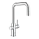 Змішувач для кухні (система фільтрації) Grohe Blue Home 31543000 суперсталь