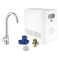 Змішувач для кухні (система фільтрації) Grohe Blue Professional 31302002 хром