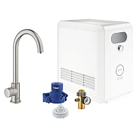 Змішувач для кухні (система фільтрації) Grohe Blue Professional 31302DC2 суперсталь