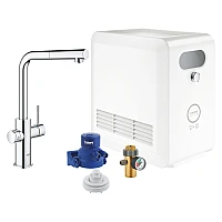 Змішувач для кухні (система фільтрації) Grohe Blue Professional 31326002 хром