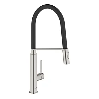 Смеситель для мойки однорычажный Grohe Concetto Professional 31491DC0 суперсталь