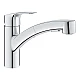 Змішувач для мийки одноважільний Grohe QuickFix VIA 30406000 хром
