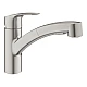 Смеситель для мойки однорычажный Grohe QuickFix VIA 30406DC0 суперсталь