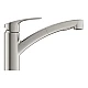 Смеситель для мойки однорычажный Grohe QuickFix VIA 30406DC0 суперсталь