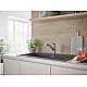 Смеситель для мойки однорычажный Grohe QuickFix VIA 30406DC0 суперсталь
