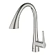 Смеситель для мойки однорычажный Grohe Scala 30440DC0 суперсталь