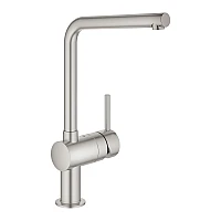 Смеситель для мойки однорычажный Grohe Vento 30425DC0 суперсталь