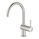 Змішувач для мийки одноважільний Grohe Vento 30427DC0 суперсталь