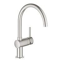 Змішувач для мийки одноважільний Grohe Vento 30427DC0 суперсталь