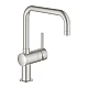 Змішувач для мийки одноважільний Grohe Vento 30429DC0 суперсталь