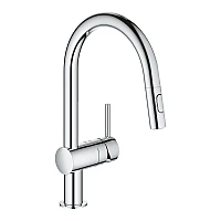 Смеситель для мойки однорычажный Grohe Vento 30438000 хром