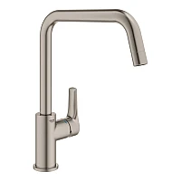 Змішувач для мийки одноважільний Grohe VIA 30568DC0 суперсталь