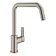 Змішувач для мийки одноважільний Grohe VIA 30568DC0 суперсталь