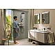 Душова система чорна матова Hansgrohe Activera S 240 1jet EcoSmart 28638670