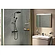 Душова система чорна матова Hansgrohe Activera S 240 1jet EcoSmart 28638670