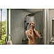 Душевая система черная матовая Hansgrohe Activera S 240 1jet EcoSmart+ 28639670