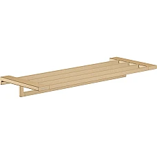 Полочка для полотенец с держателем Brushed Bronze Hansgrohe AddStoris 41751140
