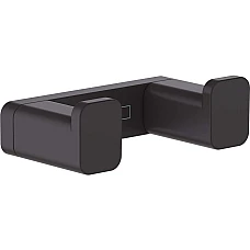 Гачок подвійний Matt Black Hansgrohe AddStoris 41755670