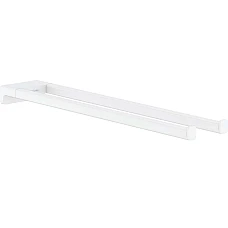 Полотенцедержатель двойной неподвижный Matt White Hansgrohe AddStoris 41770700