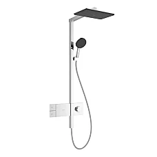 Душевая система Hansgrohe Raindance Alive Q 210/340 1jet с ShowerSelect Comfort 24580000 хром