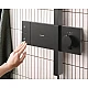 Душевая система Hansgrohe Raindance Alive Q 210/340 1jet с ShowerSelect Comfort 24580340 черный матовый хром