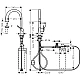 Смеситель кухонный Stainless Steel Finish HANSGROHE Aqittura M91 FilterSystem 210 76803800