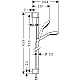 Душовий набір HANSGROHE Croma Select E 26590400