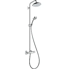 Душевая система с термостатом HANSGROHE Croma 220 27185000