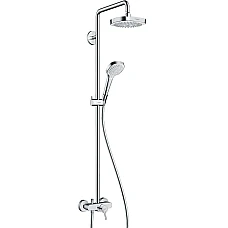 Душевая система HANSGROHE Croma Select E 27258400 белый/хром 