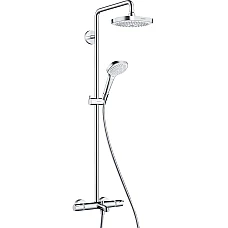 Душова система з термостатом для ванни HANSGROHE Croma Select E 27352400 хром