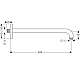 Душовий кронштейн HANSGROHE Croma Select E 27446000 хром
